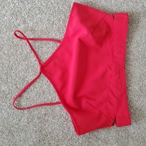 Leith Cut-out crop top